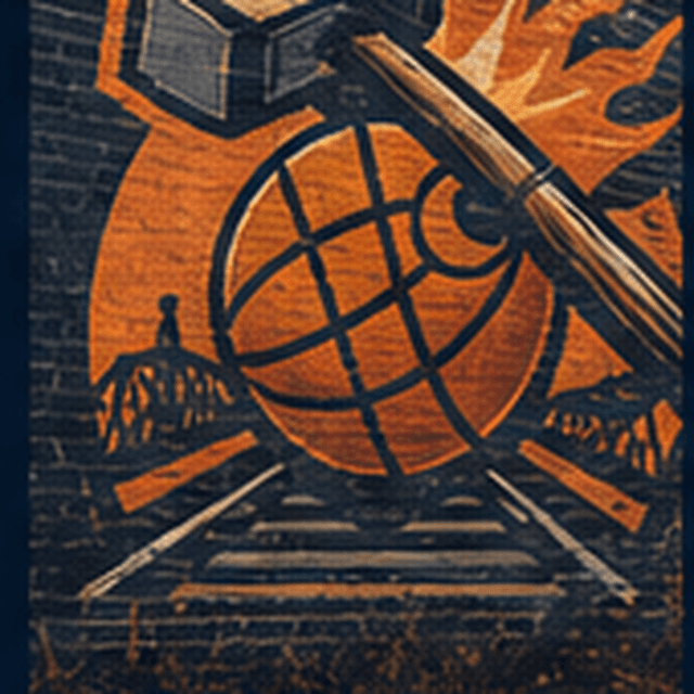 Strike crest mural detail